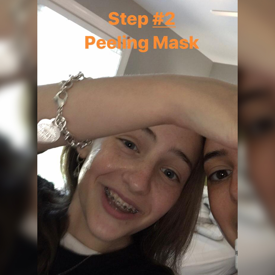 facial, peeling and collagen kit