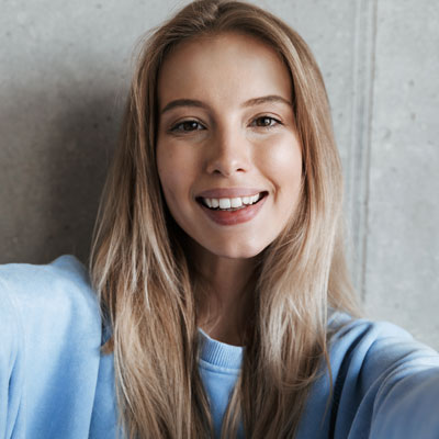 self portrait for skin analysis